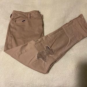 American Eagle Jeans- Light Pink